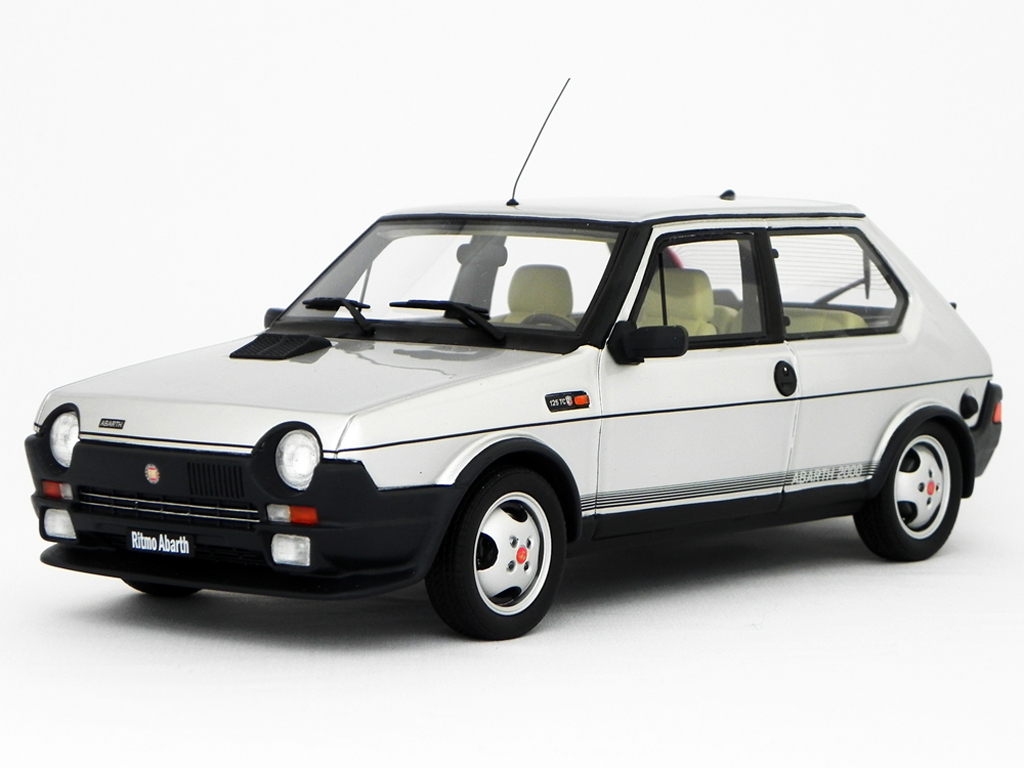 Fiat Ritmo Abarth LM089 grijs 1/18 Laudoracing Models