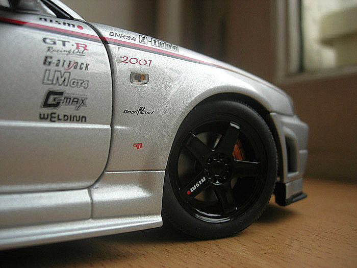 Nissan Skyline R34 GTR nismo z-tune Z2 1/18 Autoart