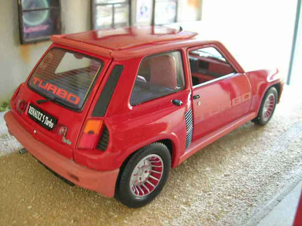 Renault 5 Turbo 1 rood 1/18 Universal Hobbies