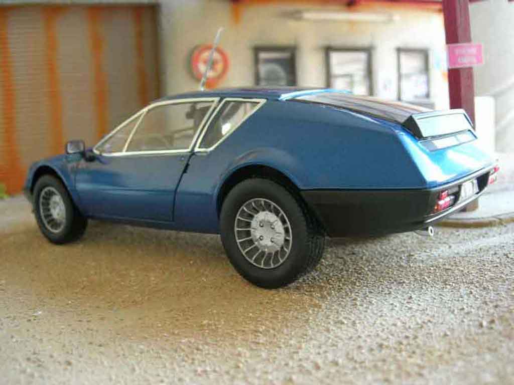 Alpine A310 rallye blauw 1/18 Norev