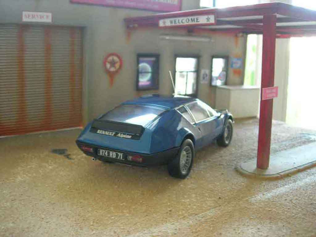 Alpine A310 rallye blauw 1/18 Norev