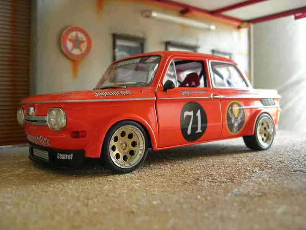 NSU TT 1/18 Revell cup jagermeister #71 modelauto