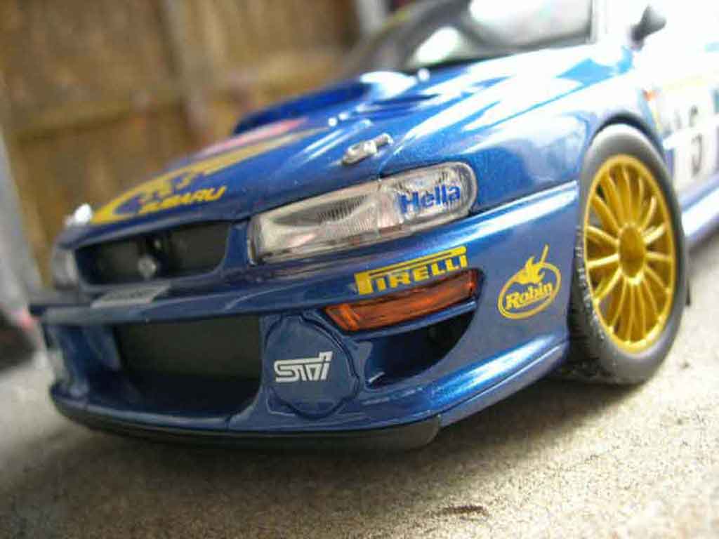 Subaru Impreza WRC r.burns 1999 1/18 Autoart