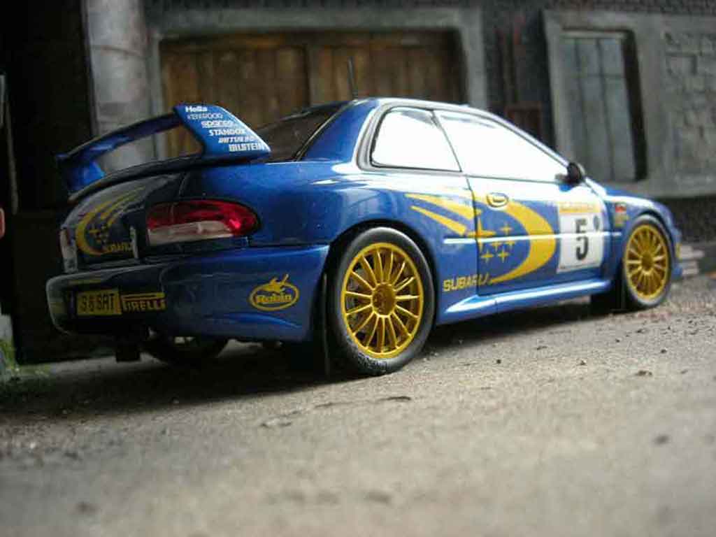 Subaru Impreza WRC r.burns 1999 1/18 Autoart