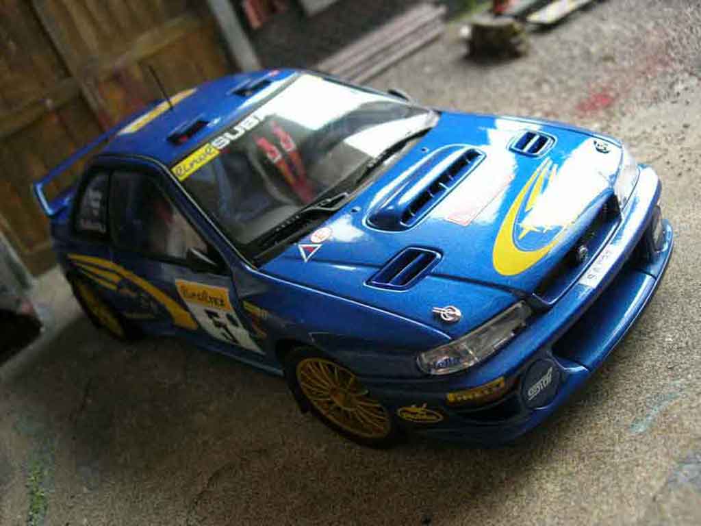 Subaru Impreza WRC r.burns 1999 1/18 Autoart
