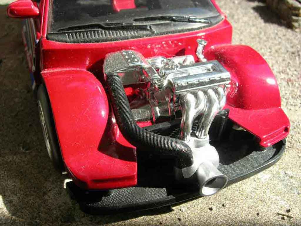 Honda CRX Base drag race rood 1/18 Hot Wheels