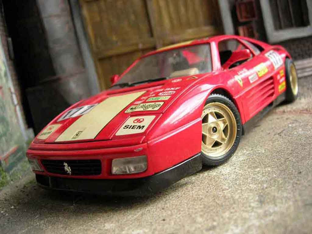 Ferrari 348 TB 1/18 Burago TB challenge #177 modelauto