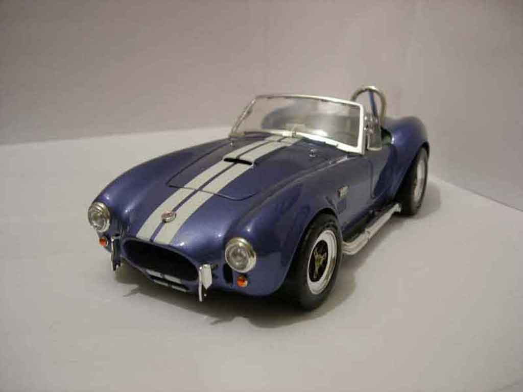 Shelby Ac Cobra 1/18 Road Signature 427 s/c blauw modelauto