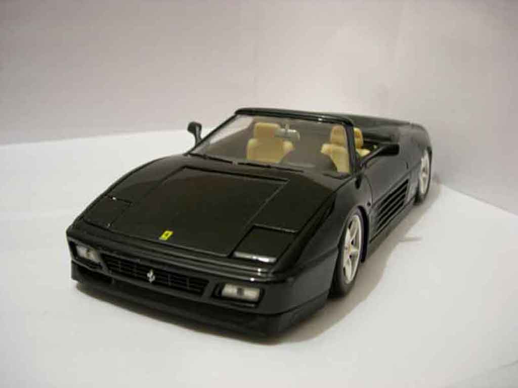 Ferrari 348 Spider 1/18 Mira Spider zwart jantes modena modelauto