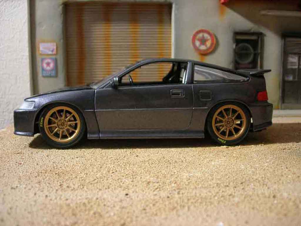 Honda CRX Base jdm grijs 1/18 Hot Wheels