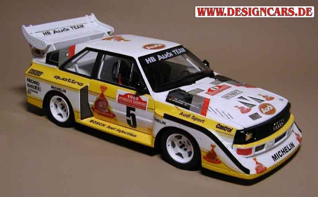 Audi S1 1/18 Autoart san remo 1985 modelauto