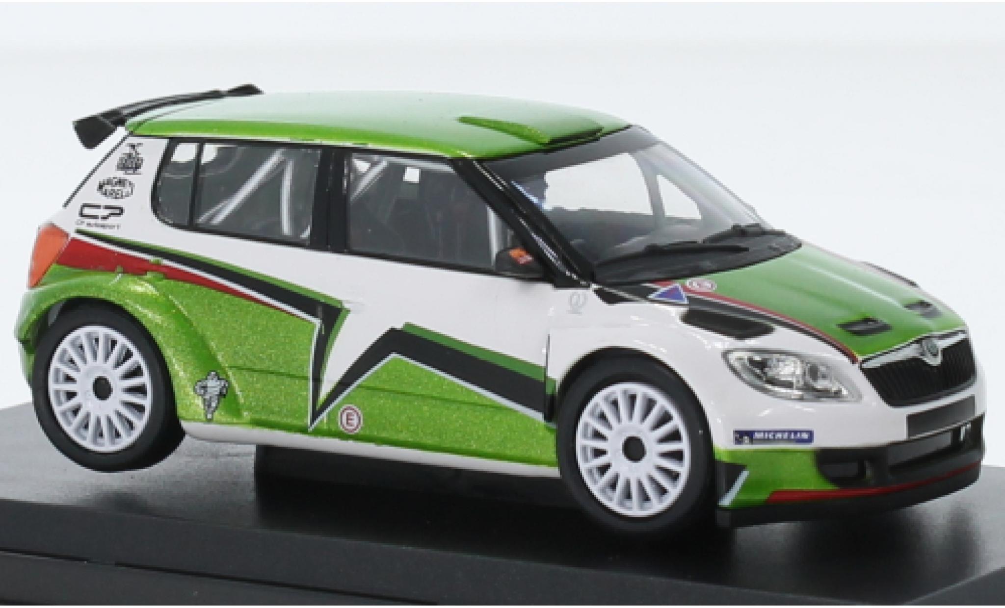 Skoda Fabia 1/43 Abrex II FL S2000 Adell Mogul Racing Team Motorsport Design 2011 modelauto
