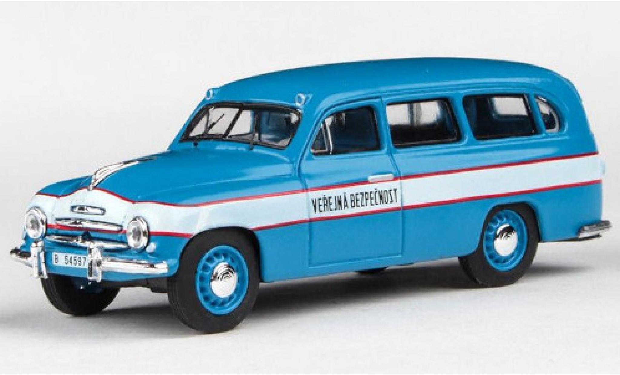 Skoda 120 1/43 Abrex 1 Verejna Bezpecnost (CZ) 1956 modelauto