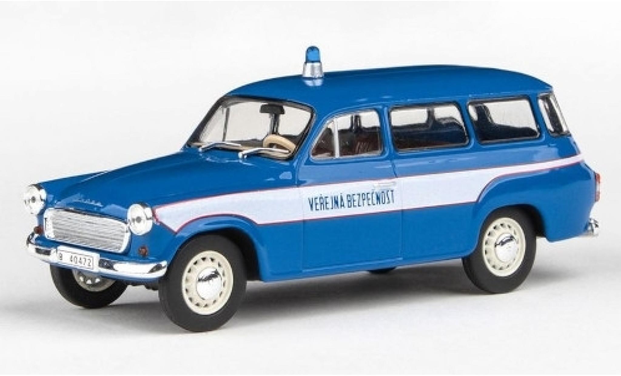 Skoda 120 1/43 Abrex 2 Verejna Bezpecnost (CZ) 1964 modelauto