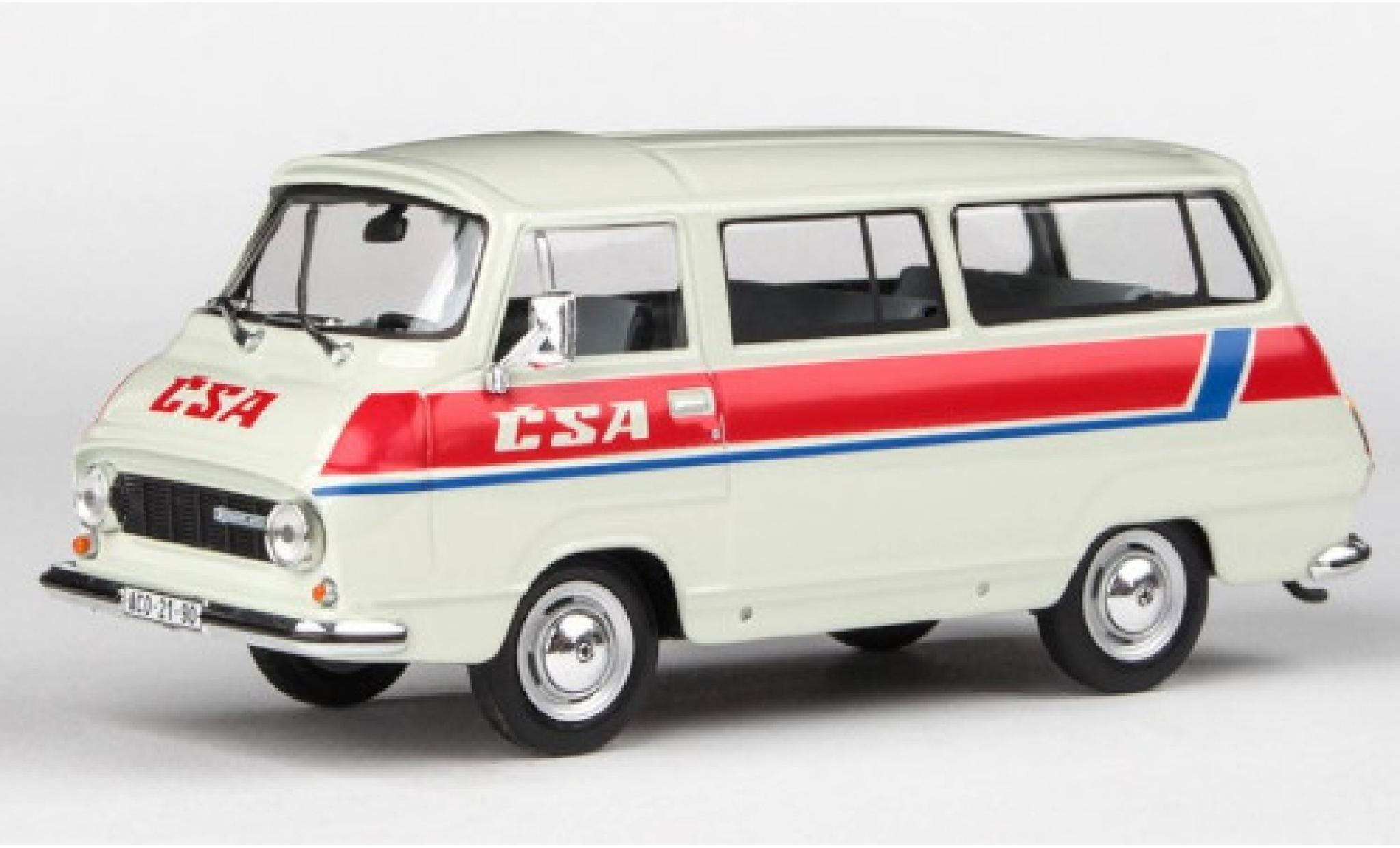 Skoda 1203 1/43 Abrex Mikrobus CSA 1974 modelauto