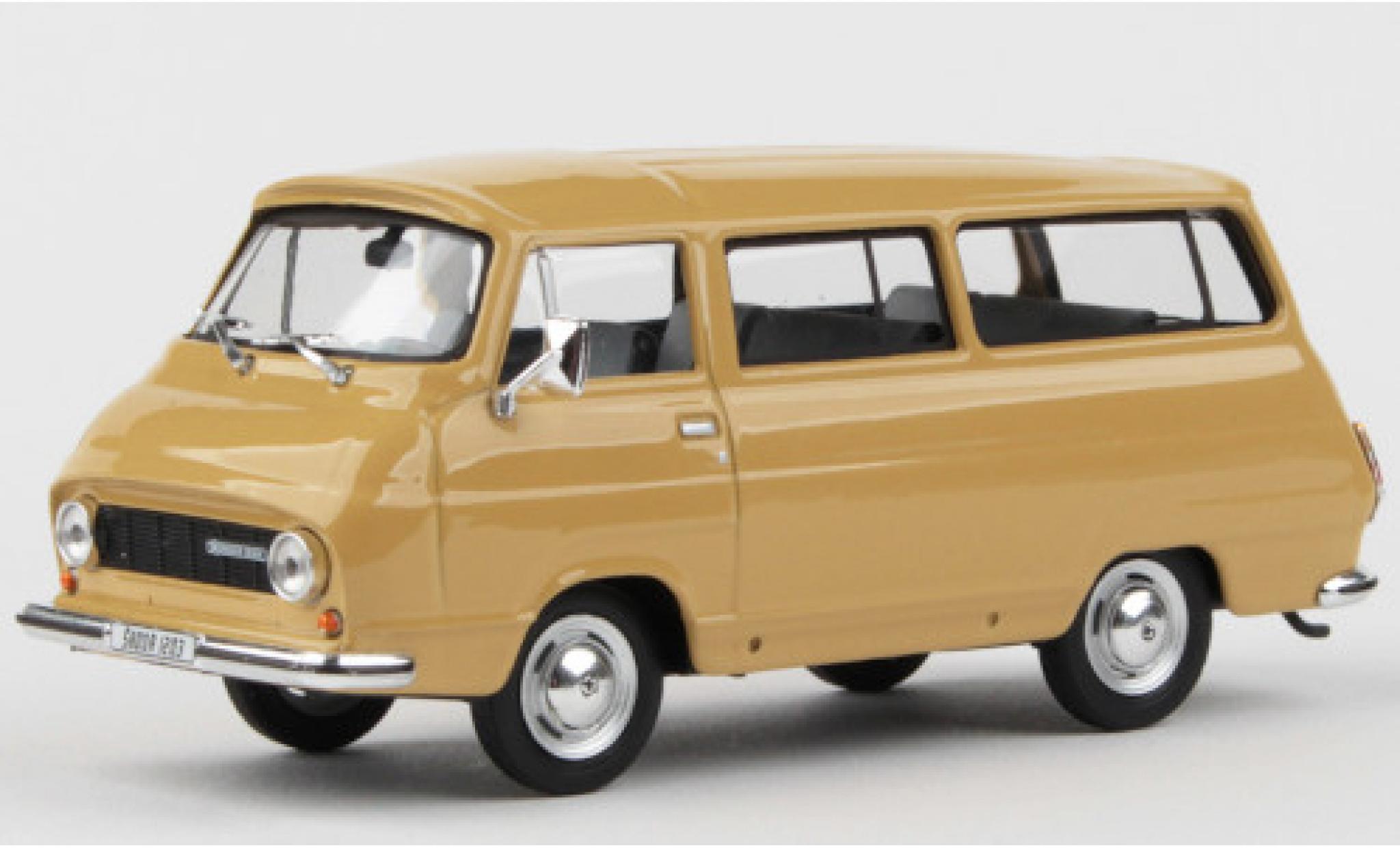 Skoda 1203 1/43 Abrex Mikrobus beige 1974 modelauto