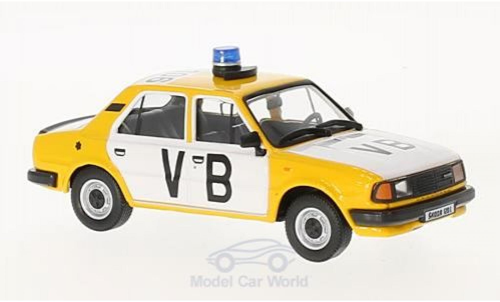 Skoda 120 1/43 Abrex L 1984 Politie (CZ) modelauto
