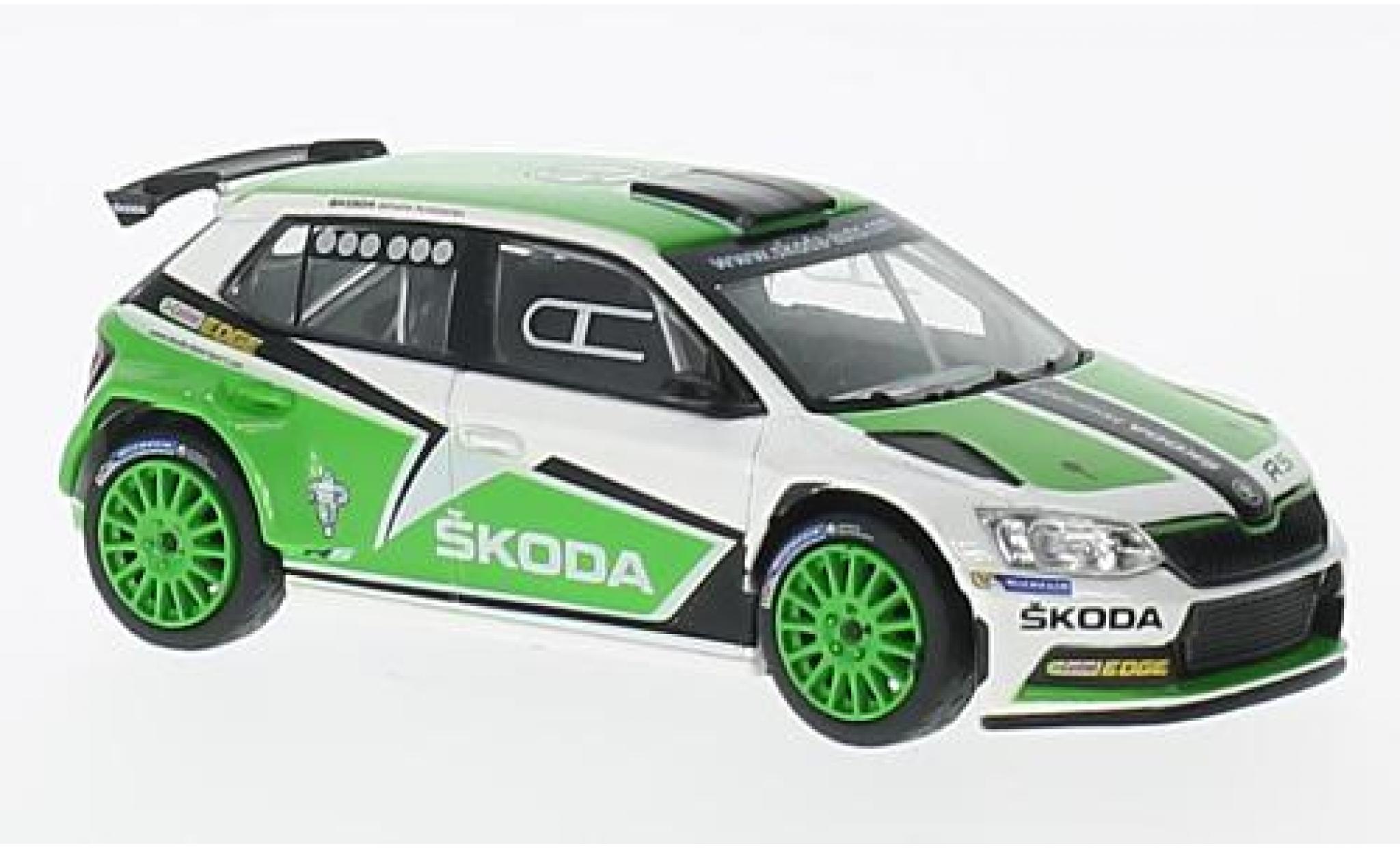 Skoda Fabia 1/43 Abrex III R5 2016 Motorsport Design modelauto