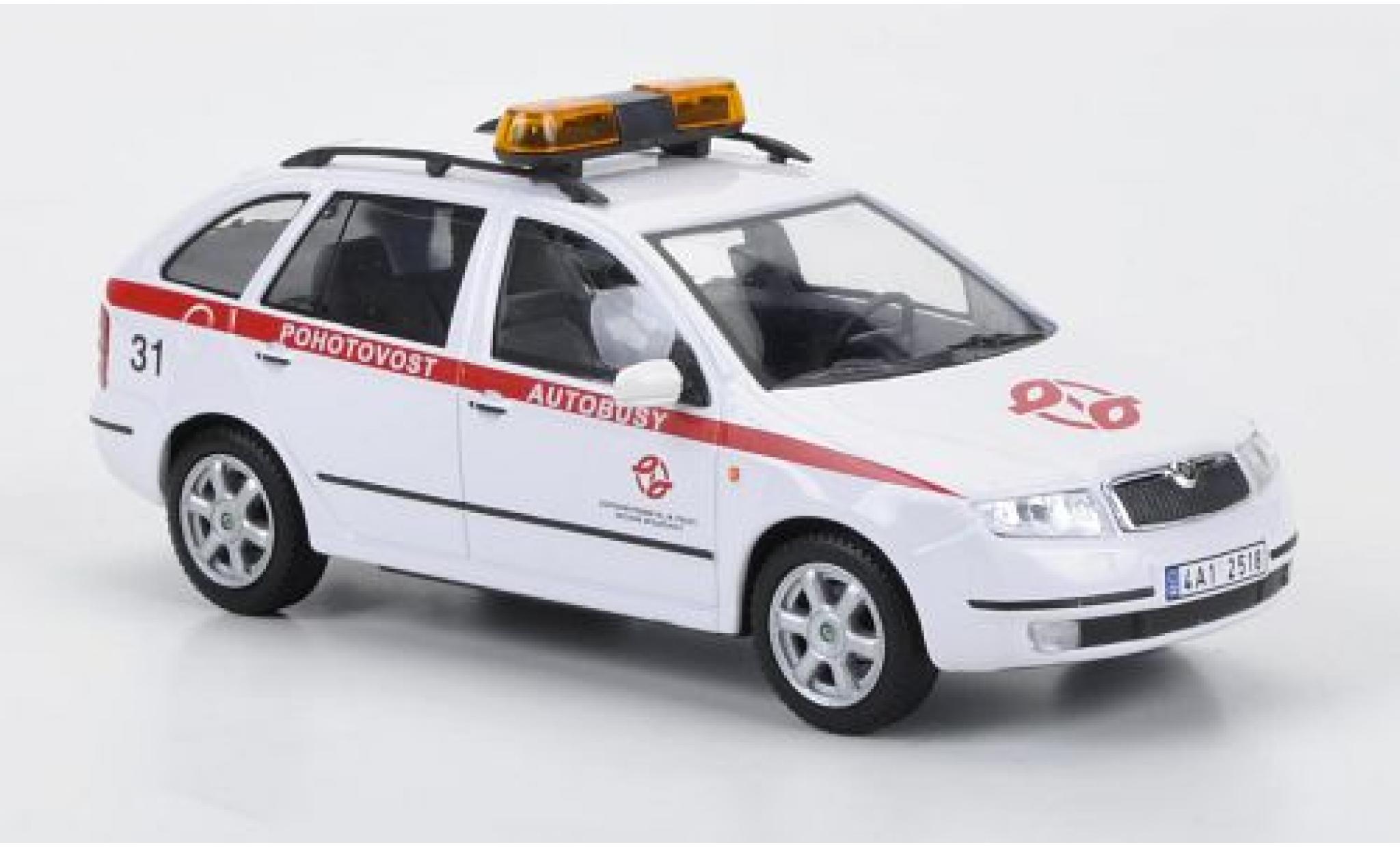 Skoda Fabia 1/43 Abrex Pohotovost Autobusy (31) modelauto