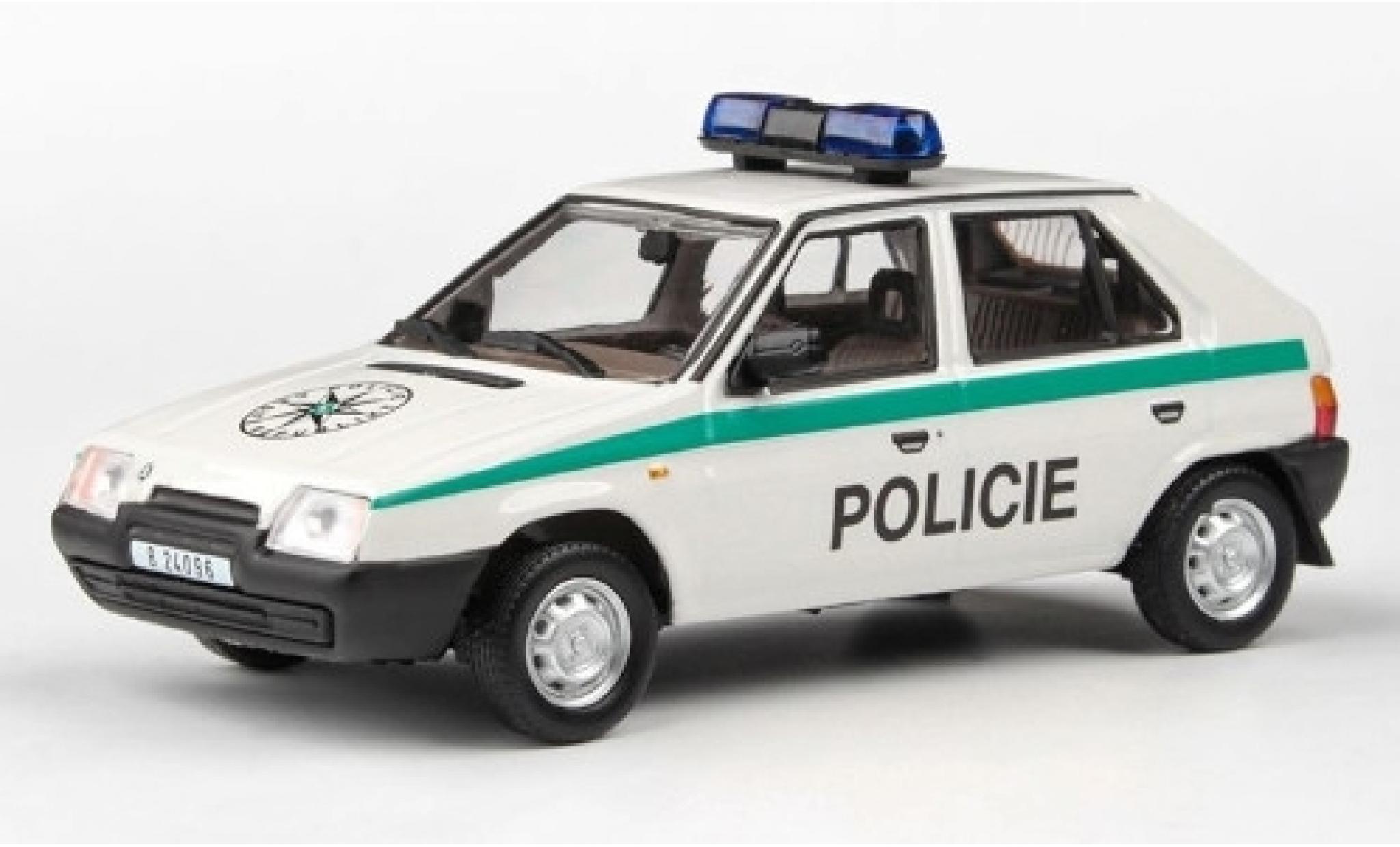 Skoda Favorit 1/43 Abrex 136L Policie (CR) 1988 modelauto