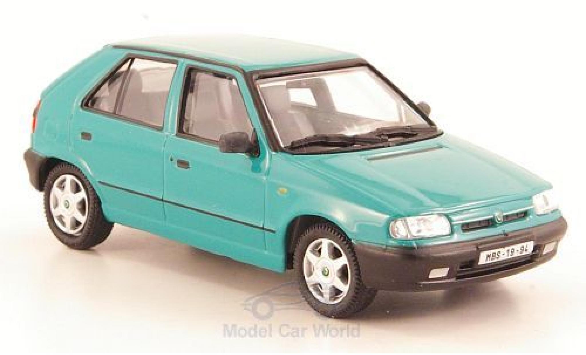 Skoda Felicia 1/43 Abrex 1.3 GLXi groen 1994 modelauto