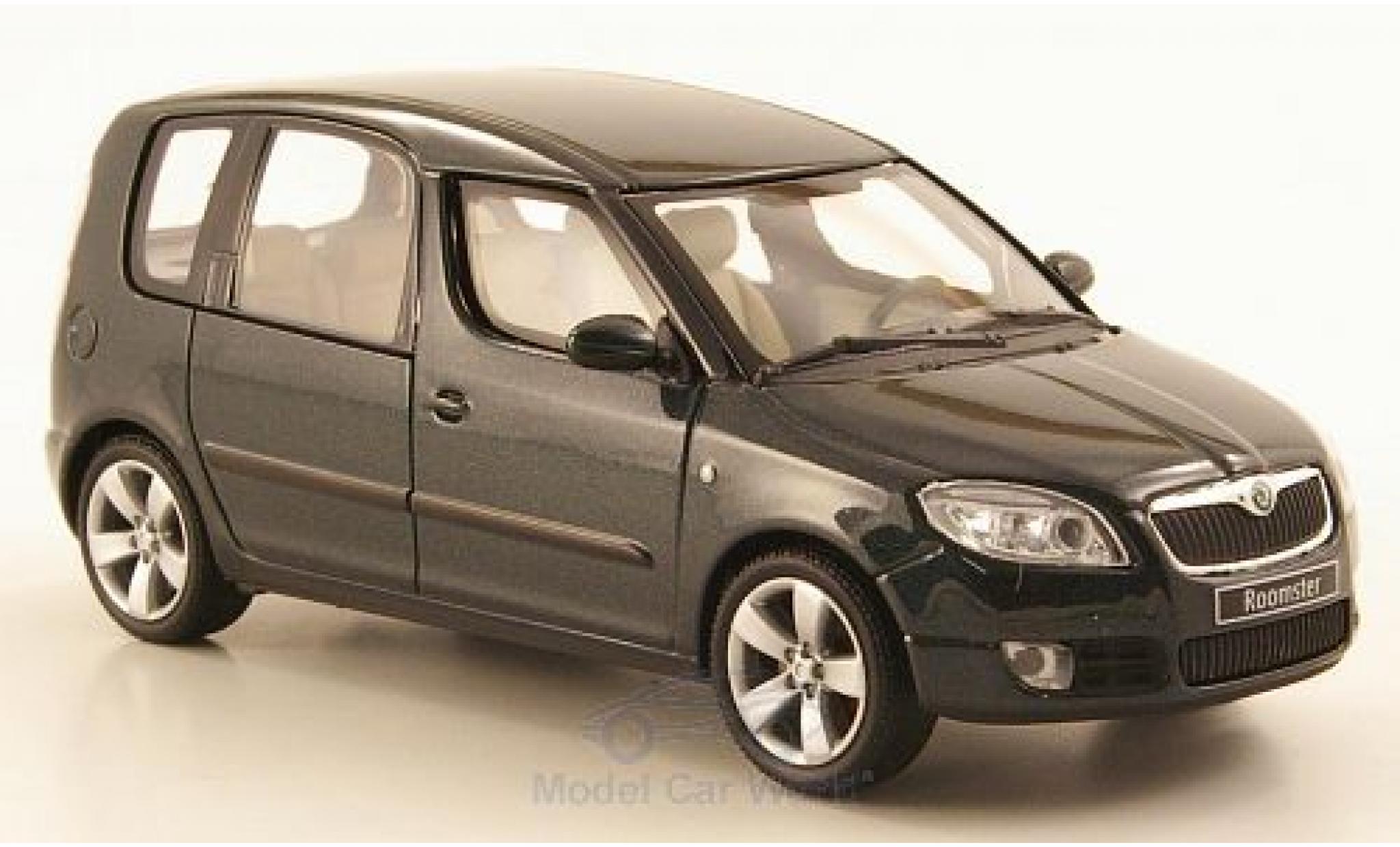 Skoda Roomster 1/43 Abrex metallic groen 2006 modelauto