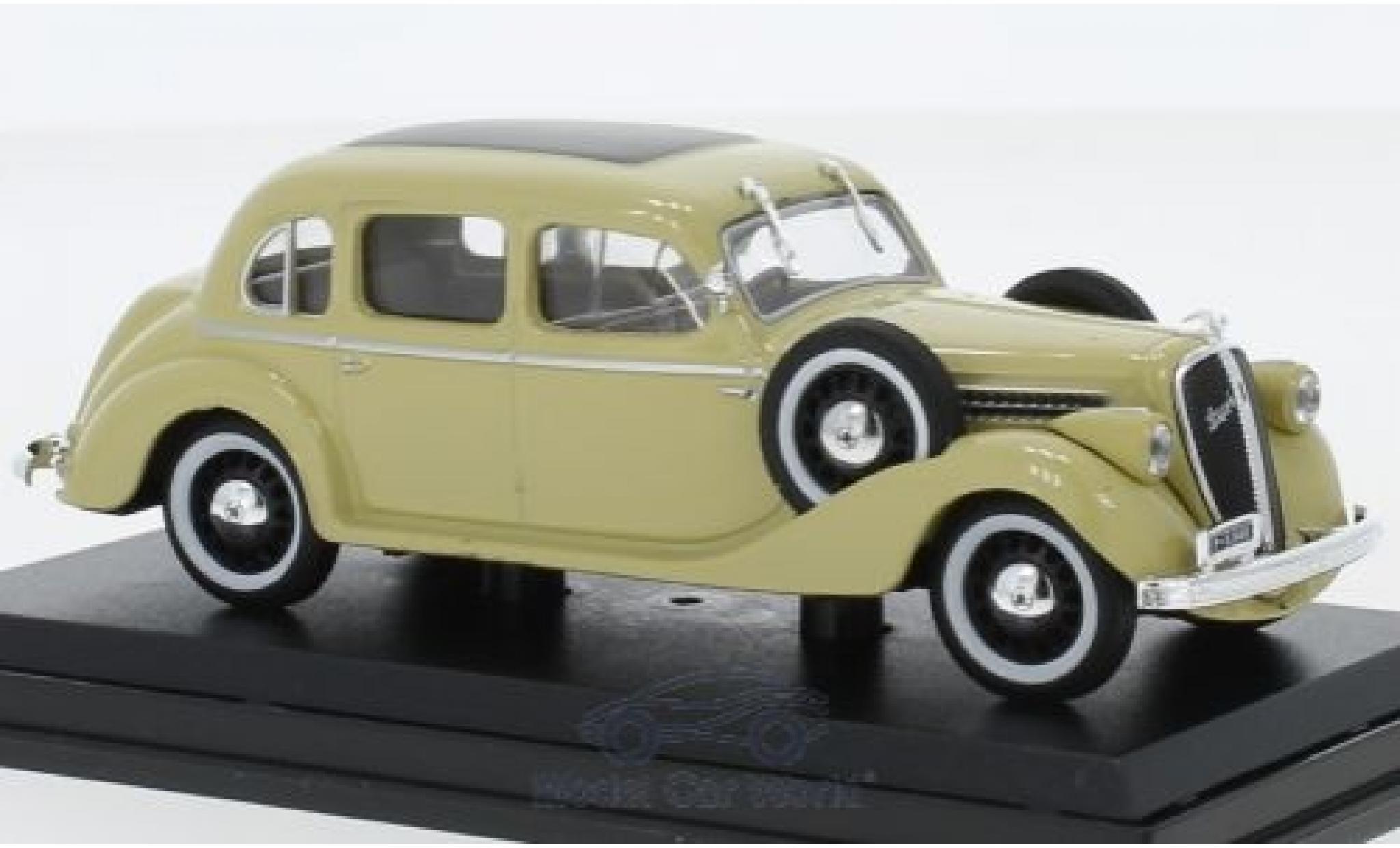 Skoda Superb 1/43 Abrex 913 beige 1938 modelauto