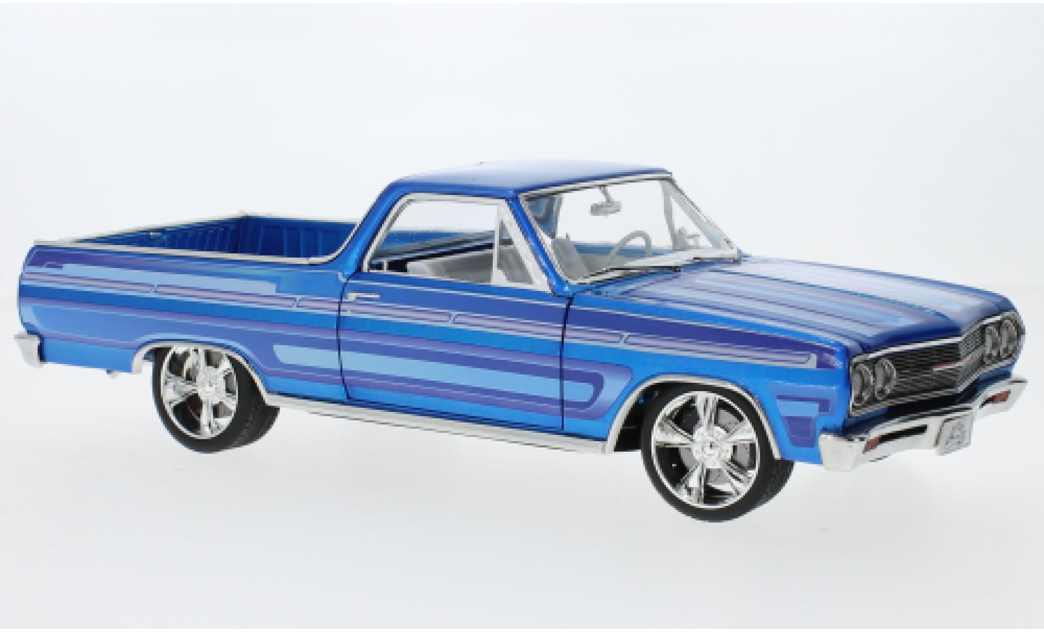 Chevrolet El Camino 1/18 ACME blauw/D&eacute;corer 1965 modelauto