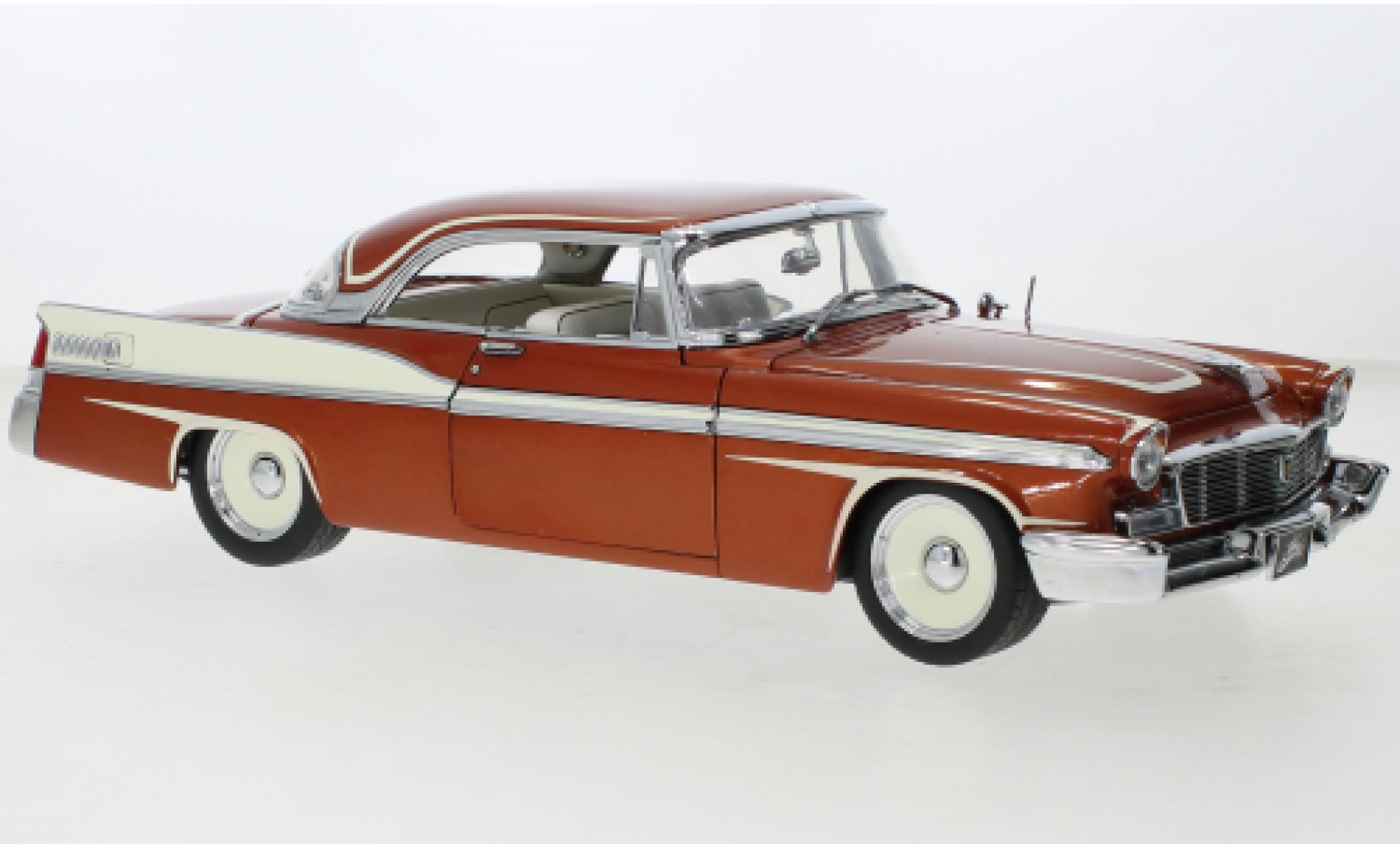 Chrysler New Yorker 1/18 ACME St.Regis metallic oranje/beige Southern Kings Customs 1956 modelauto
