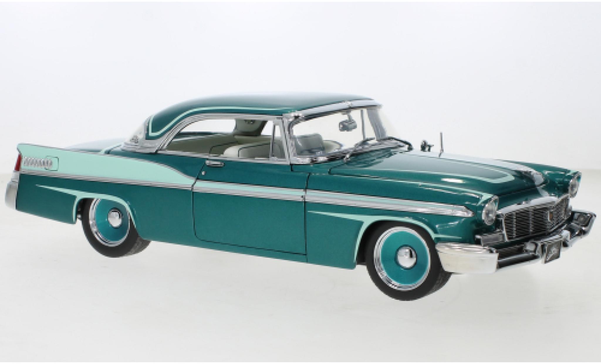 Chrysler New Yorker 1/18 ACME St.Regis metallic groen/groen Southern Kings Customs 1956 modelauto