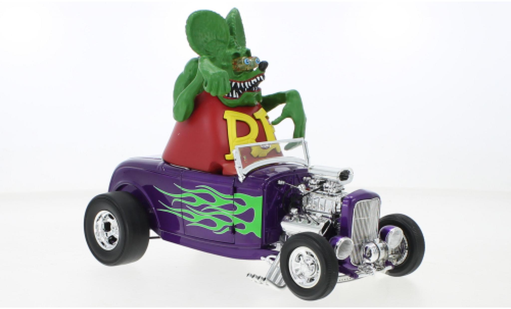 Ford Hot Rod 1/18 ACME Roadster paarsee/Dekor 1932 modelauto