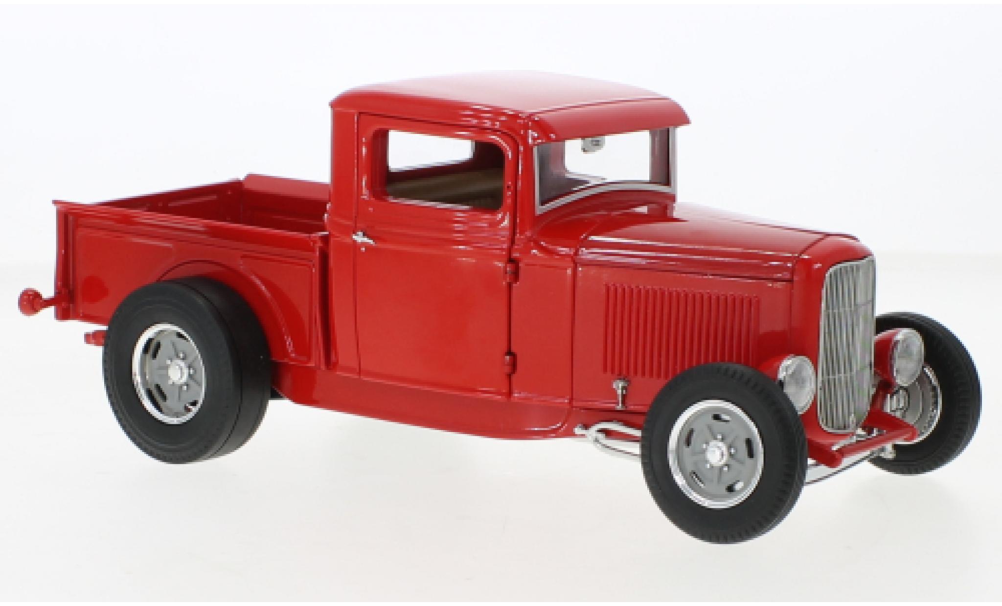 Ford Hot Rod 1/18 ACME Truck rood 1932 modelauto