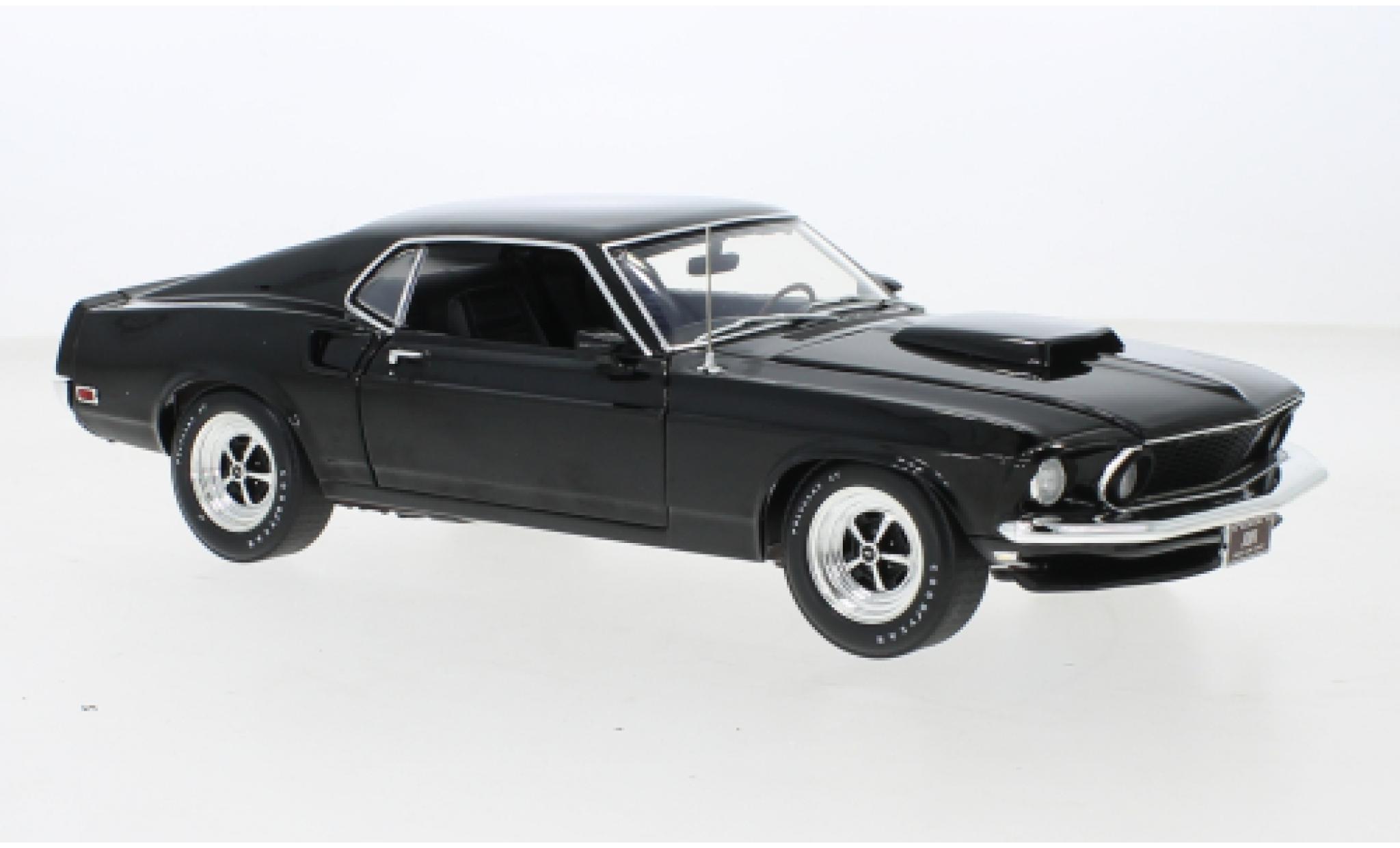Ford Mustang 1/18 ACME Boss 429 zwart Job #1 1969 modelauto