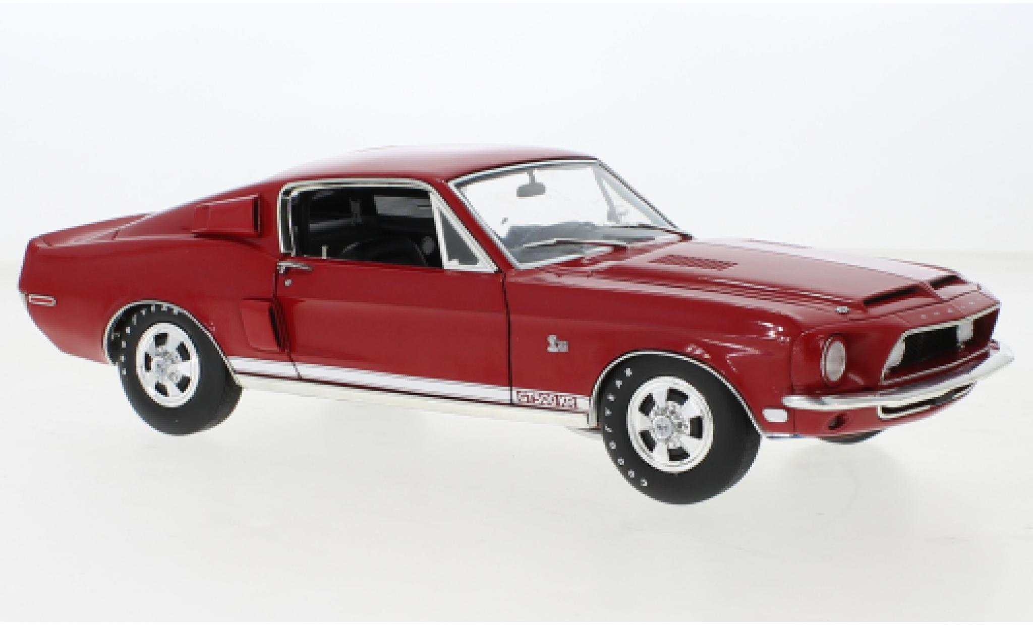 Shelby GT 1/18 ACME Ford Mustang 500 KR rood 1968 modelauto