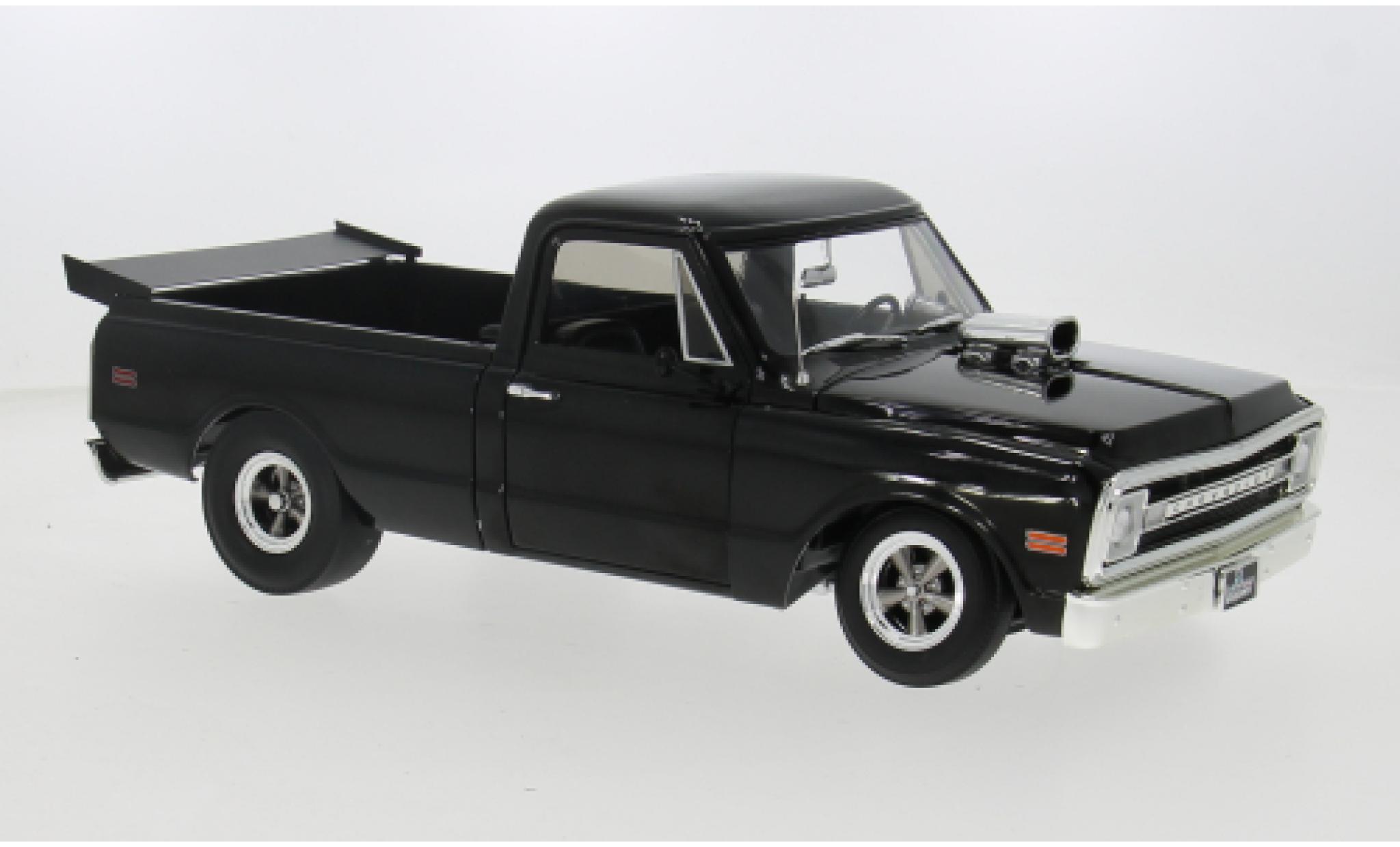 Chevrolet C-10 1/18 ACME Nicht Train zwart 1970 1:18 modelauto