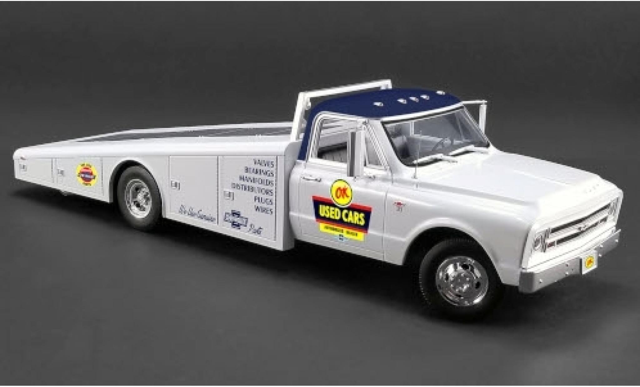 Chevrolet C-30 1/18 ACME Ramp Truck wit/Dekor OK - Used Cars 1967 d&eacute;panneuse modelauto