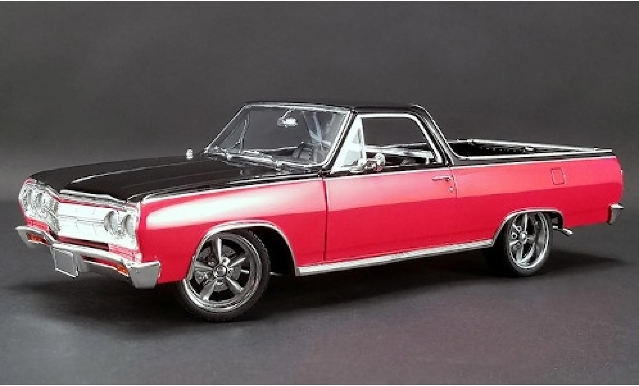 Chevrolet El Camino 1/18 ACME Custom rood/zwart 1965 Not Your Mothers modelauto