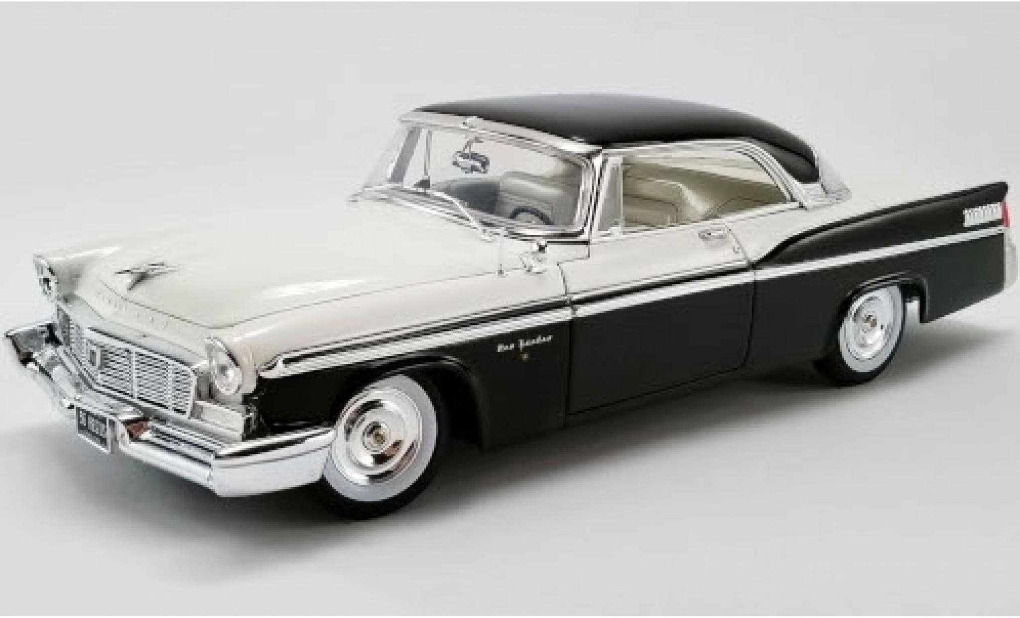 Chrysler New Yorker 1/18 ACME St. Regis zwart/wit 1956 modelauto