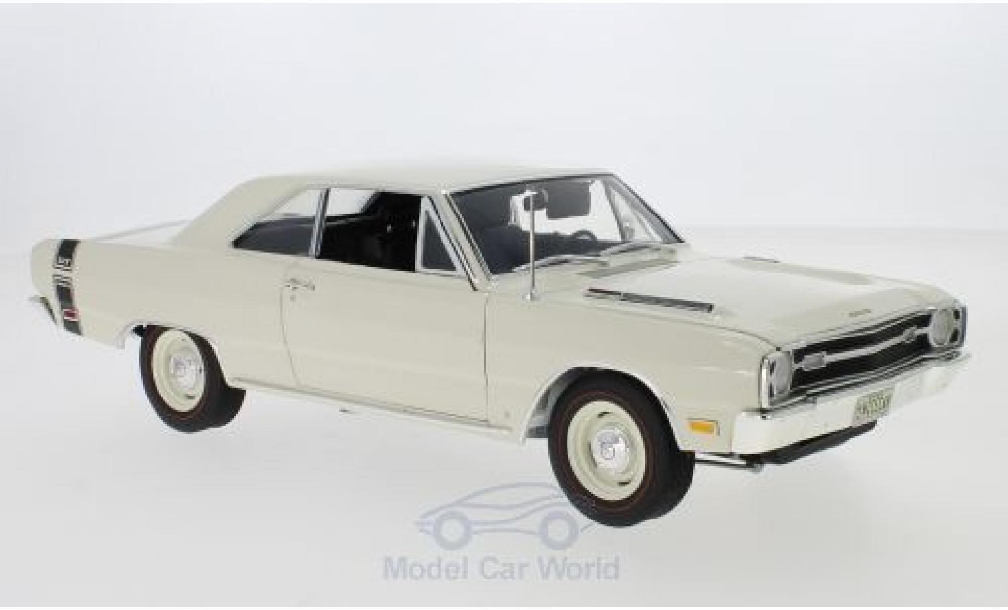 Dodge Dart 1/18 ACME GTS 440 wit/zwart 1969 modelauto