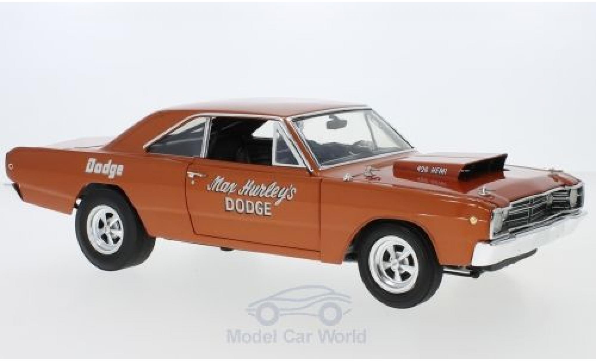Dodge Dart 1968 1/18 ACME Hemi kupfer 1968 Max Hurley modelauto