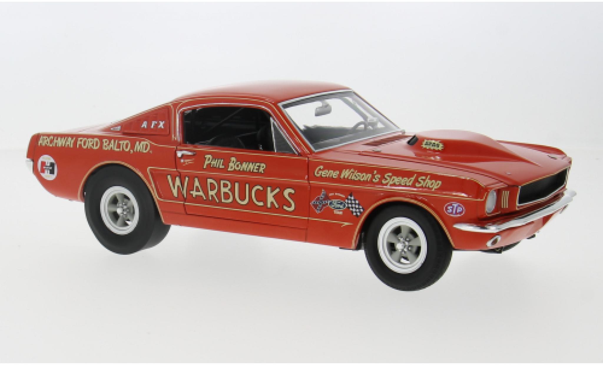 Ford Mustang 1/18 ACME A/FX 1965 Warbucks Phil Bonner 1:18 modelauto