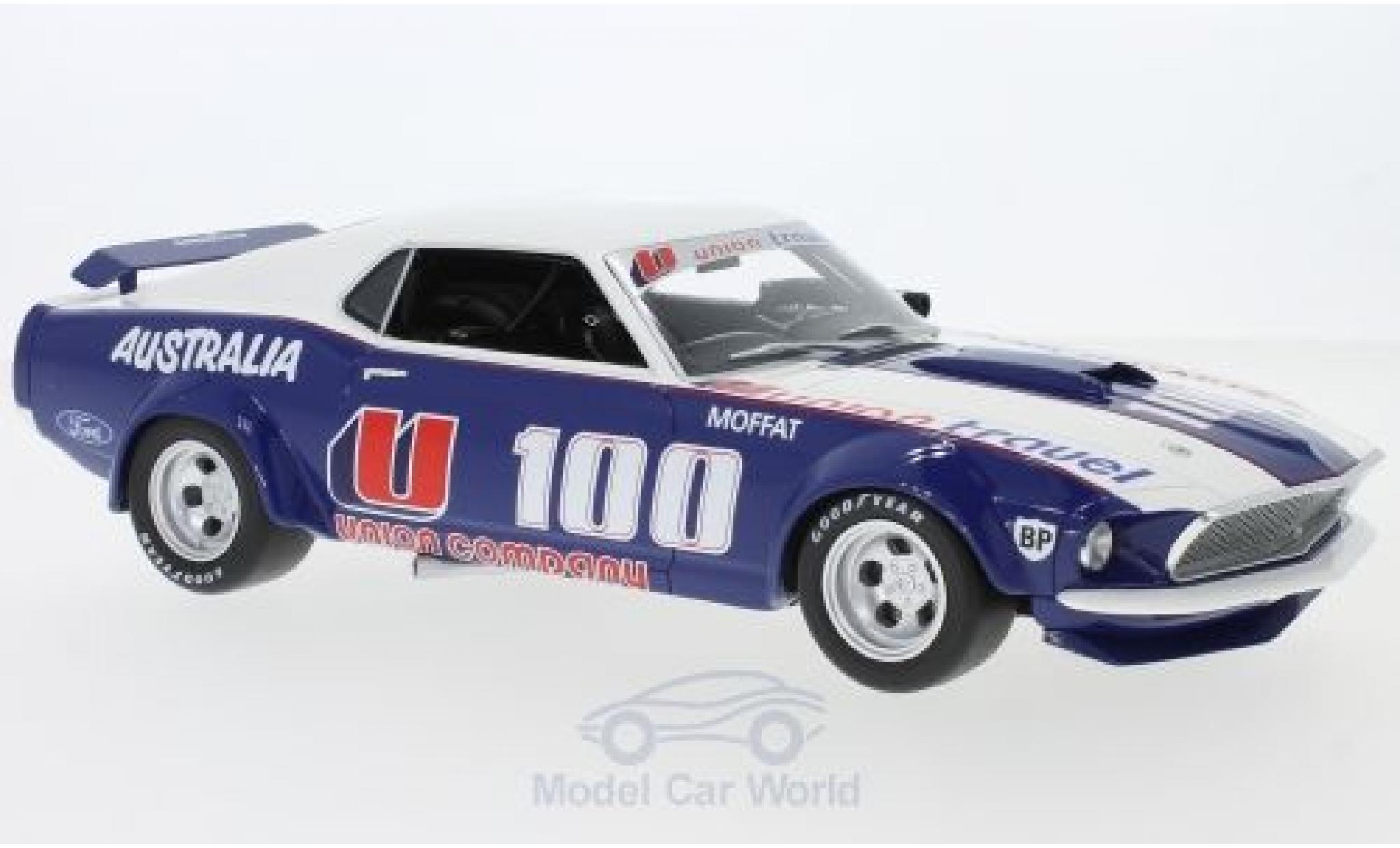 Ford Mustang 1/18 ACME Boss 302 Trans Am No.100 1969 A.Moffat modelauto