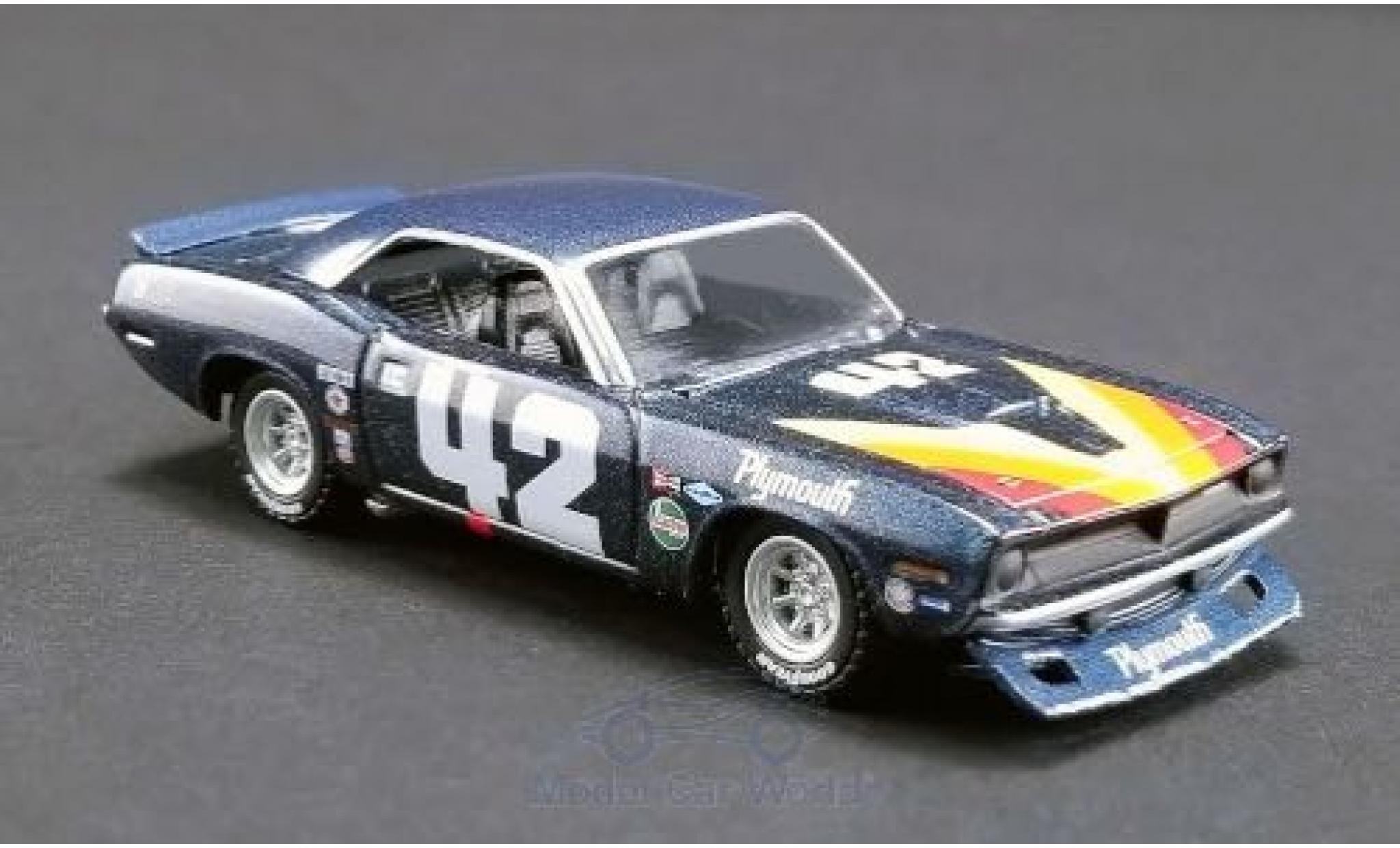 Plymouth Barracuda 1/64 ACME No.42 Trans-Am 1970 S.Savage modelauto