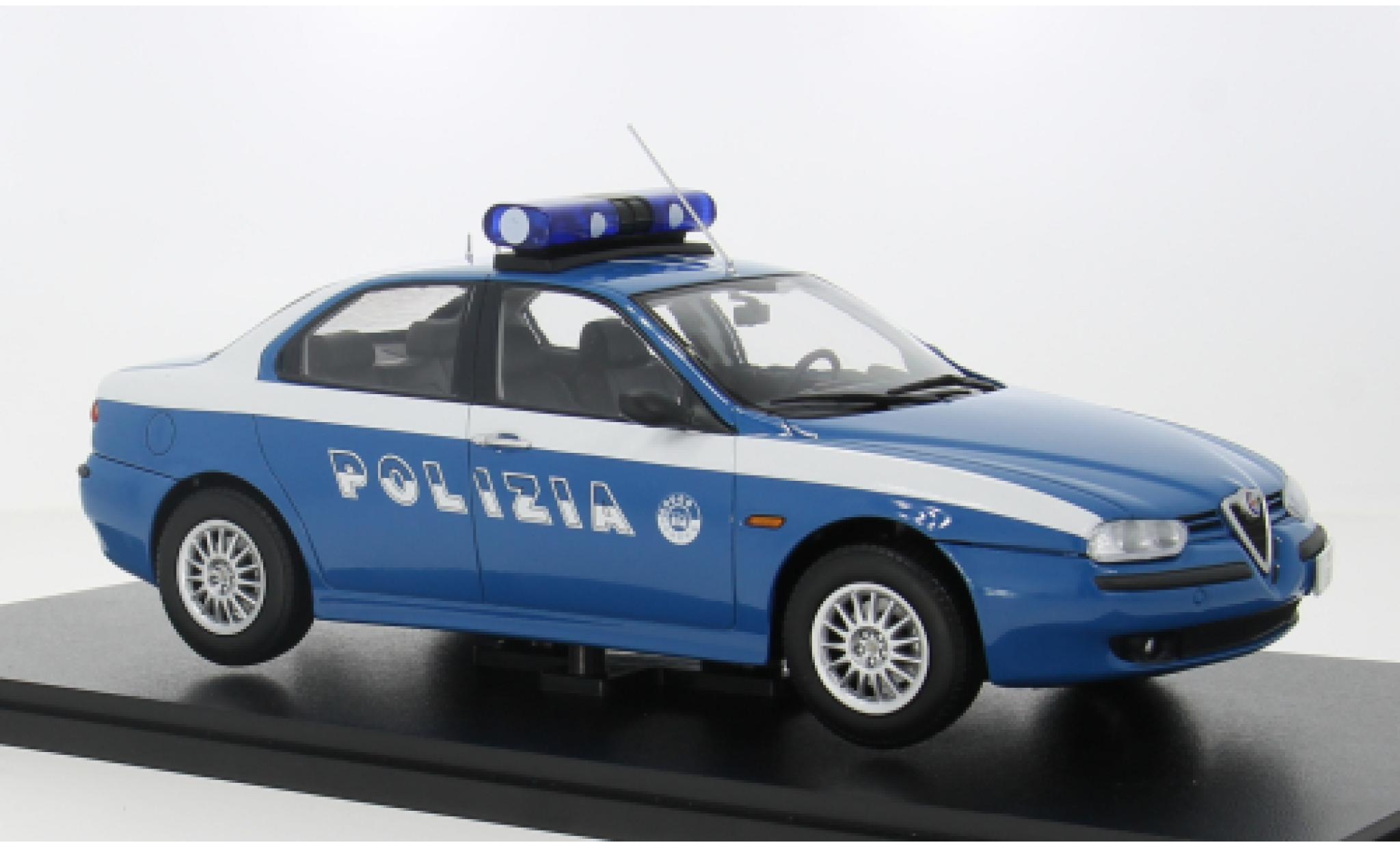 Alfa Romeo 156 1/18 Triple 9 Collection 1998 Polizia 1:18 modelauto