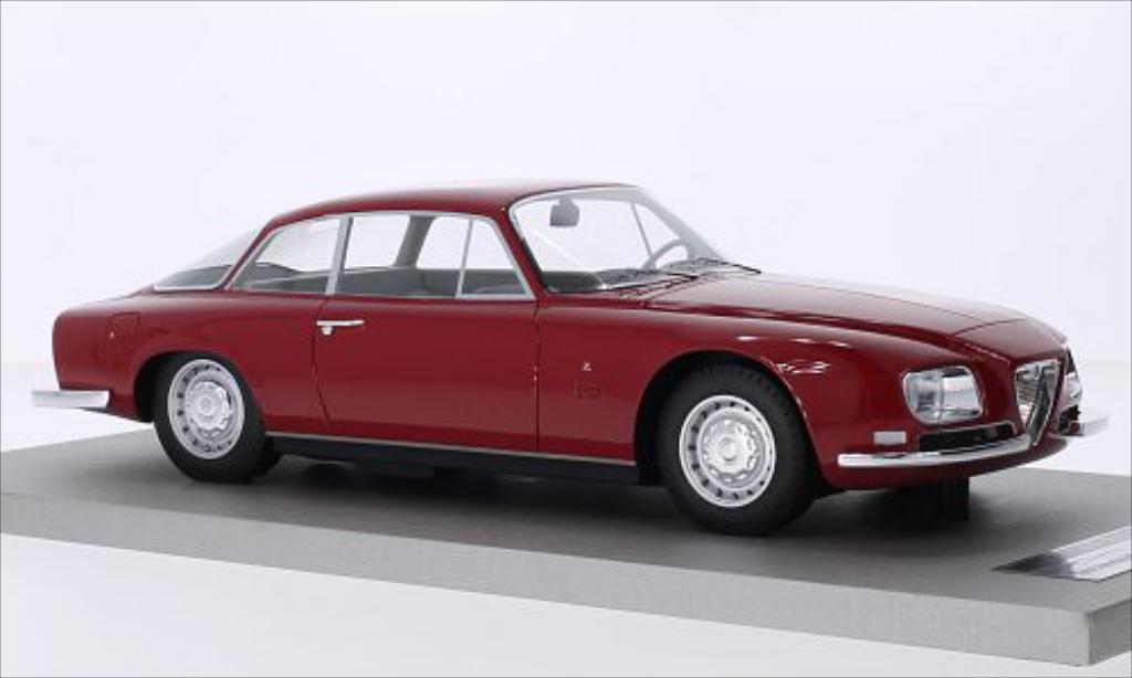 Alfa Romeo 2600 1/18 Tecnomodel SZ rood 1967 modelauto