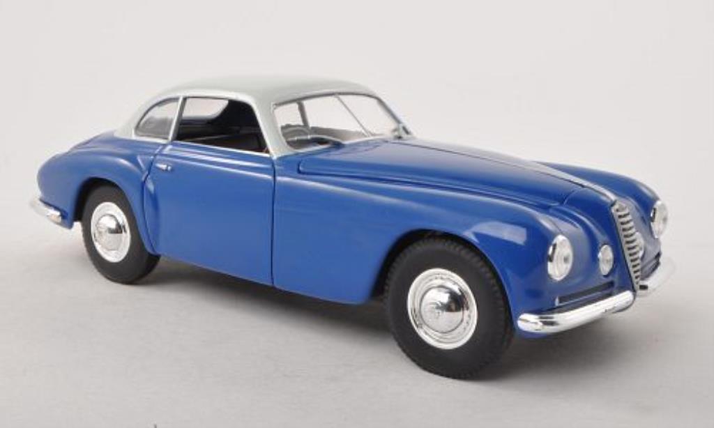 Alfa Romeo 6C 2500 1/24 WhiteBox 2500 SS blauw/grijs 1949 modelauto