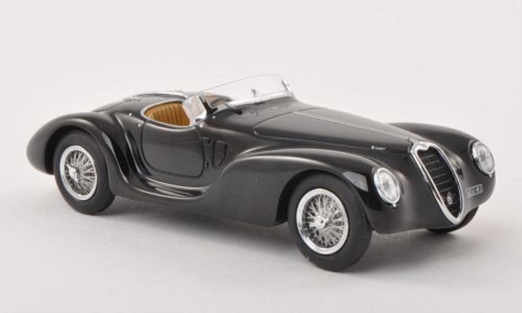 Alfa Romeo 6C 2500 1/43 Minichamps 2500 SS Corsa Spider zwart 1939 modelauto