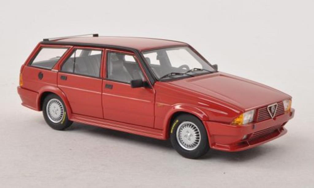 Alfa Romeo 75 1/43 Neo Turbo Wagon Rayton Fissore rood 1986 modelauto