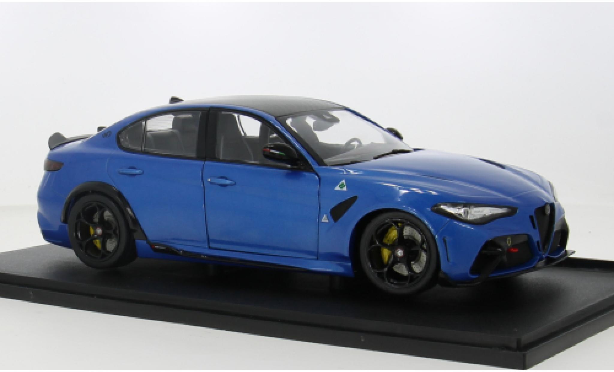 Alfa Romeo Giulia 1/18 Solido GTA blauw 1:18 modelauto