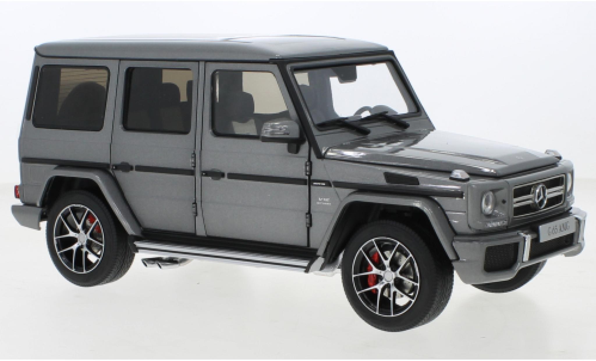 Mercedes Classe G 1/18 Almost Real AMG G 63 (W463) metallic grijs 2015 modelauto